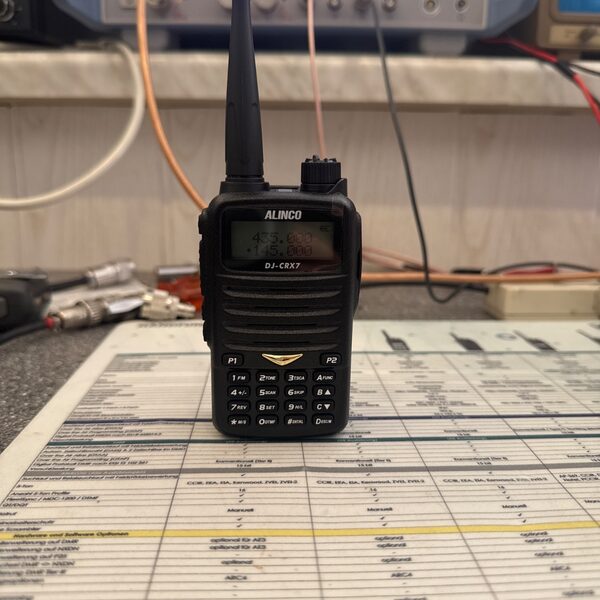 ALINCO DJ-CRX-7 Dualband-Handfunkgerät VHF/UHF