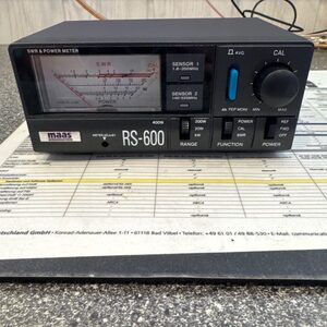 MAAS RS-600 SWR & PWR Meter