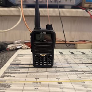 ALINCO DJ-CRX-7 Dualband-Handfunkgerät VHF/UHF