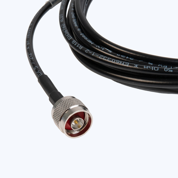 Vorschau Messi & Paoloni Hyperflex 5 Schwarz - 5m mit N Stecker und N Buchse