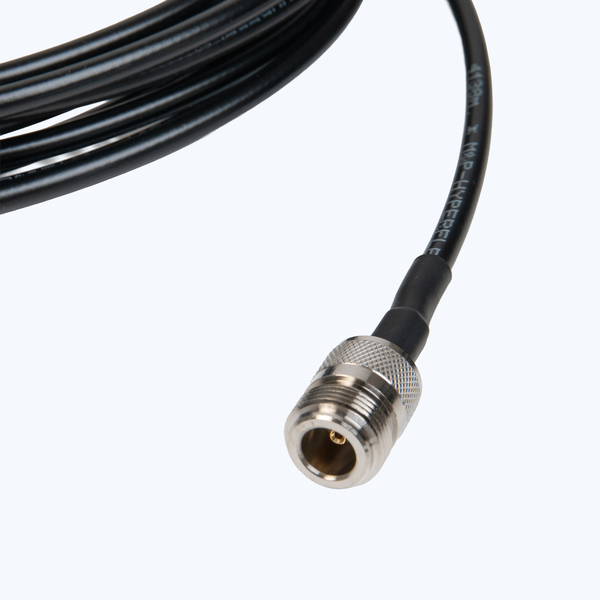 Vorschau Messi & Paoloni Hyperflex 5 Schwarz - 10m mit N Stecker und N Buchse