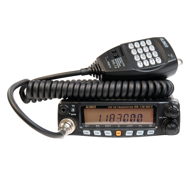 Vorschau ALINCO DR-138E-MK2 Mobilfunkgerät VHF + Flugfunk RX