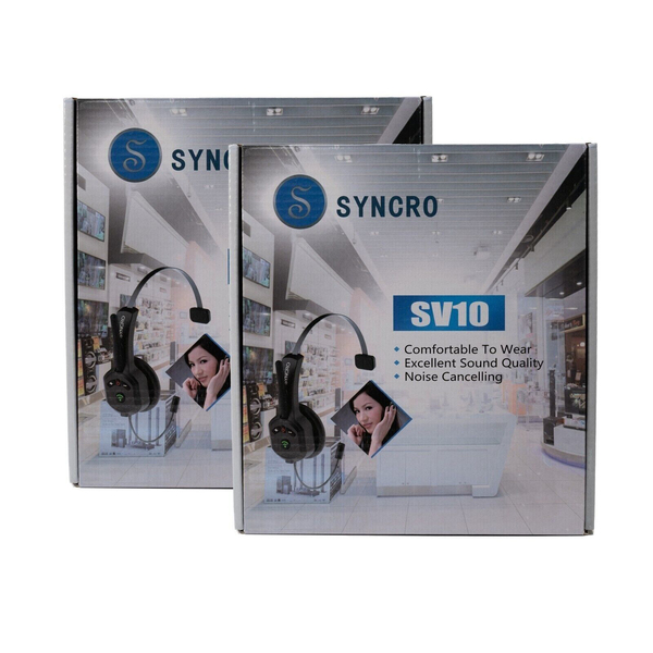 Vorschau SYNCRO SV-10 Headset-Funkgerät – 2er-Set für komfortable Team-Kommunikation