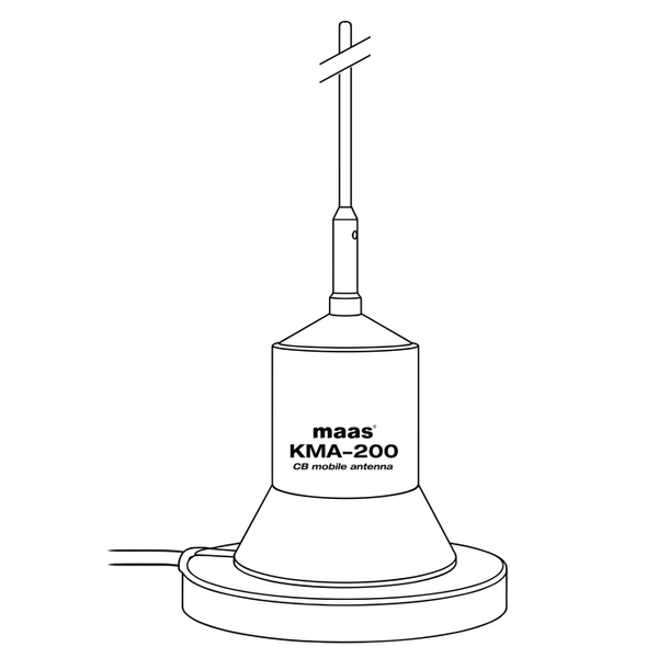 Vorschau Maas KM-200 CB Magnetantenne