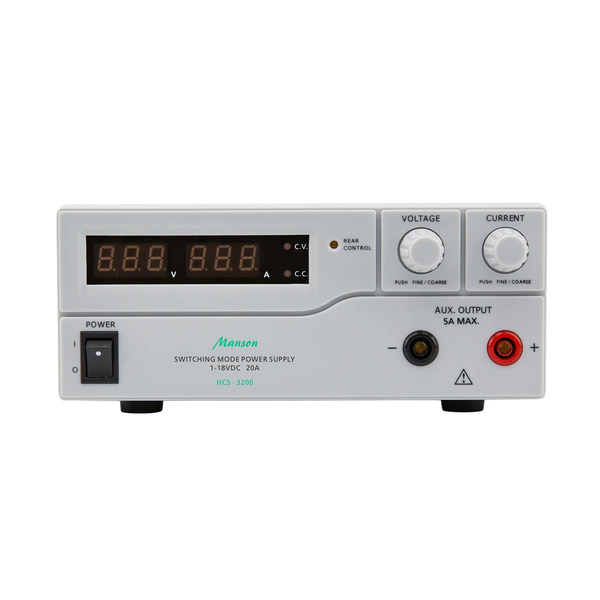 Vorschau MANSON HCS-3200-USB Schaltnetzteil  20 Ampere