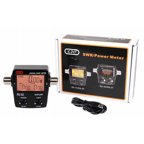 Vorschau K-PO RS-50 SWR- & Power Digital Meter