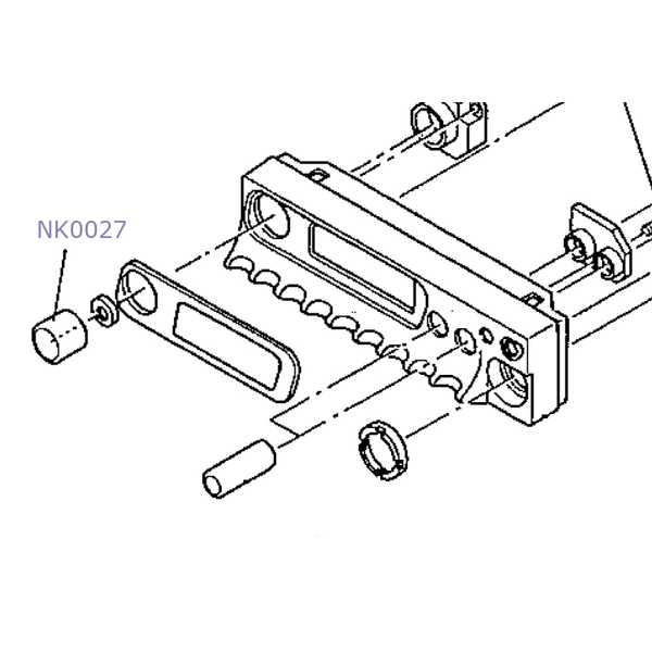 Vorschau Ersatzteil NK0027A Dial Knob für DR-119 / DR-419