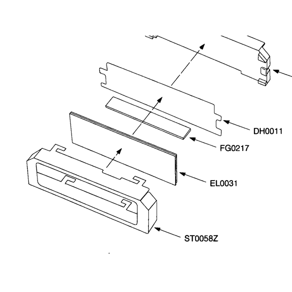 Vorschau Ersatzteil FG0217 LCD Gummi für DR-605