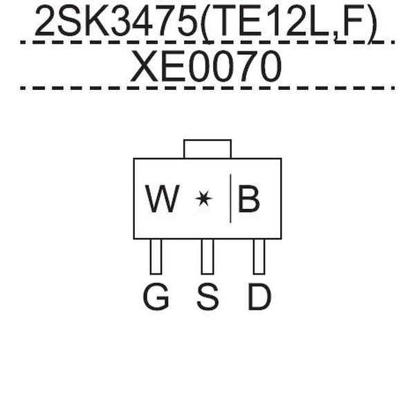 Vorschau Ersatzteil XE0070 FET 2SK3475