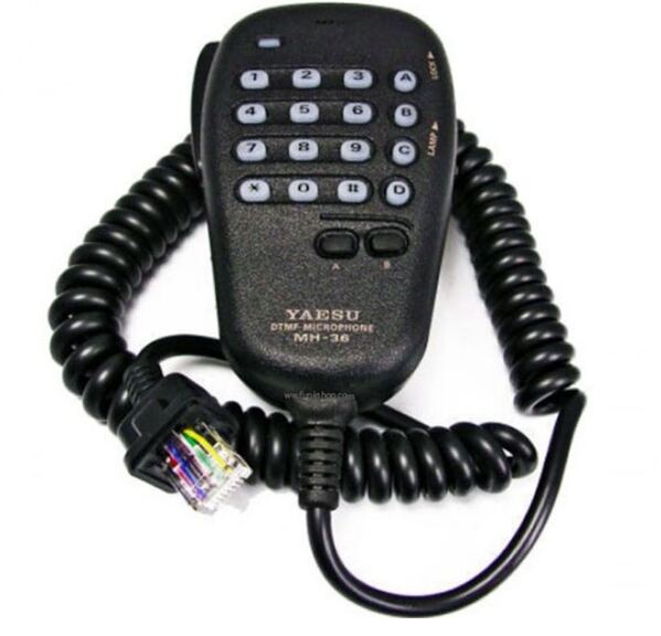 Vorschau YAESU MH-36E8J DMTF-Handmike mit 8-pol Western-Stecker (RJ-45)