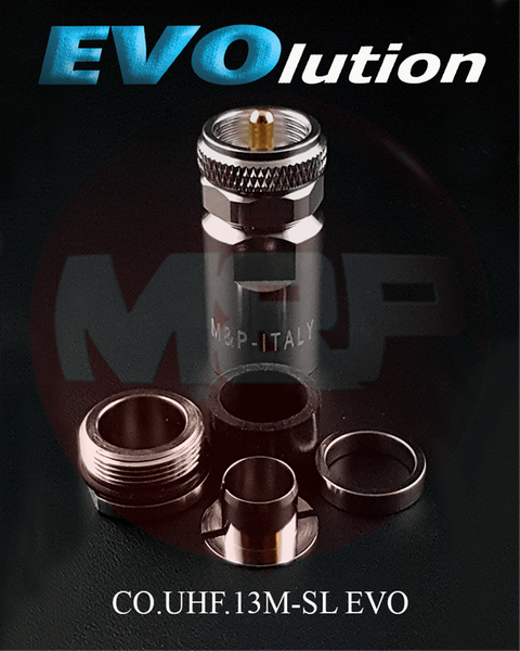 Vorschau Messi & Paoloni PL Stecker für 13mm Kabel - CO.UHF.13M-SL EVO