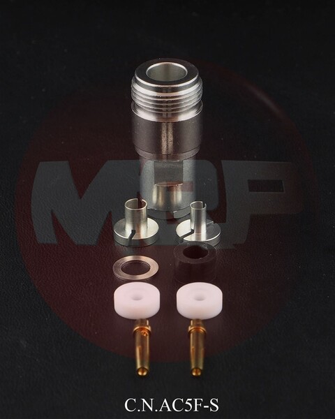 Vorschau Messi & Paoloni N Buchse für 5/5,4mm Kabel - C.N.AC5F-S