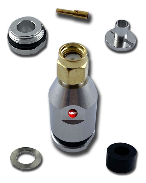 Vorschau Messi & Paoloni RP-SMA Stecker für 7mm Kabel - C.RP.SMA-7
