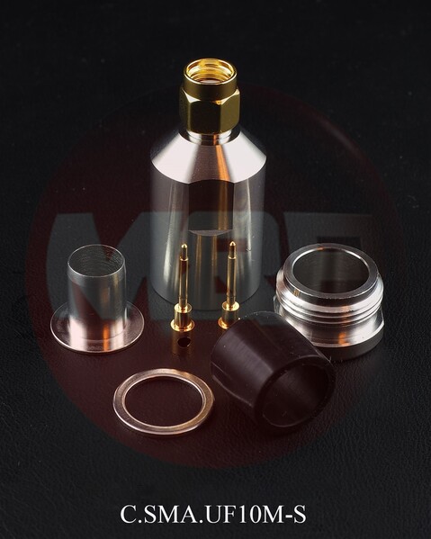 Vorschau Messi & Paoloni SMA Stecker für 10mm Kabel - C.SMA.UF10M-S