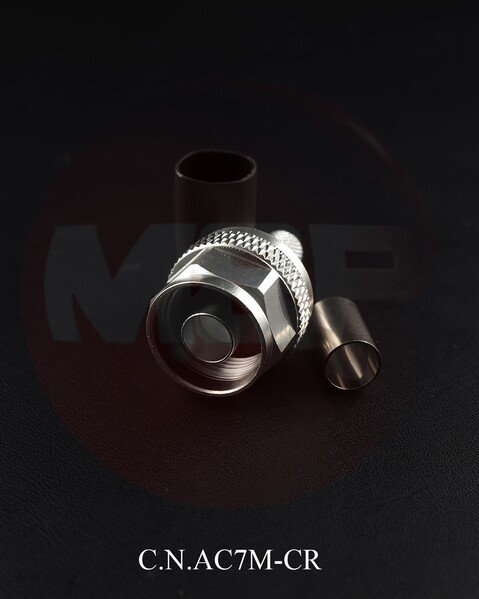 Vorschau Messi & Paoloni N Stecker Crimp für 7mm Kabel - C.N.AC7M-CR