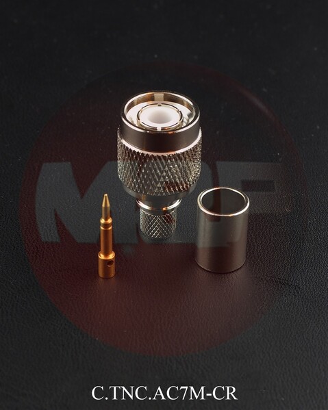 Vorschau Messi & Paoloni TNC Stecker Crimp für 7mm Kabel - C.TNC.AC7M-CR