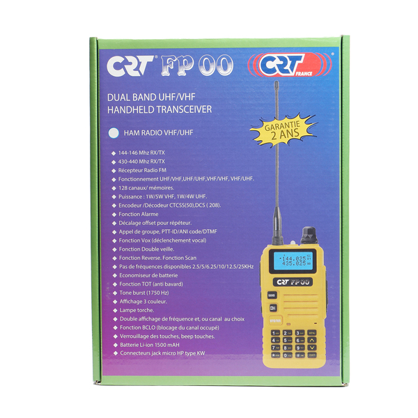 Vorschau CRT FP-00 Handfunkgerät VHF/ UHF -- Gelb