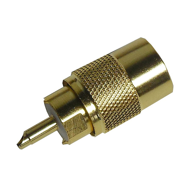 Vorschau PL 259/ 6 mm Goldversion für RG-58