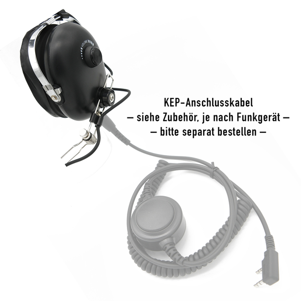 Vorschau KEP-1000-S Single Kopfhörer-Mikrofon Headset