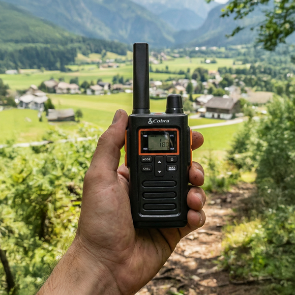 Vorschau COBRA RX-380EU PMR-446 Funkgerät - Paar - mit AA Akkus