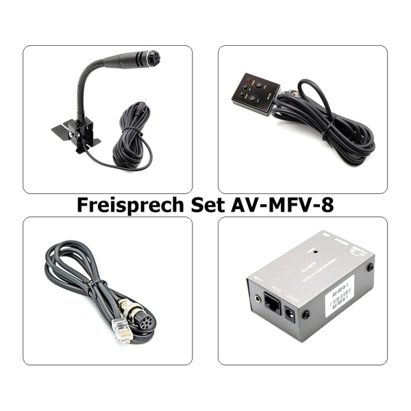 Vorschau Freisprech Set AV-MFV-8 - 8 pol. Japan Kenwood