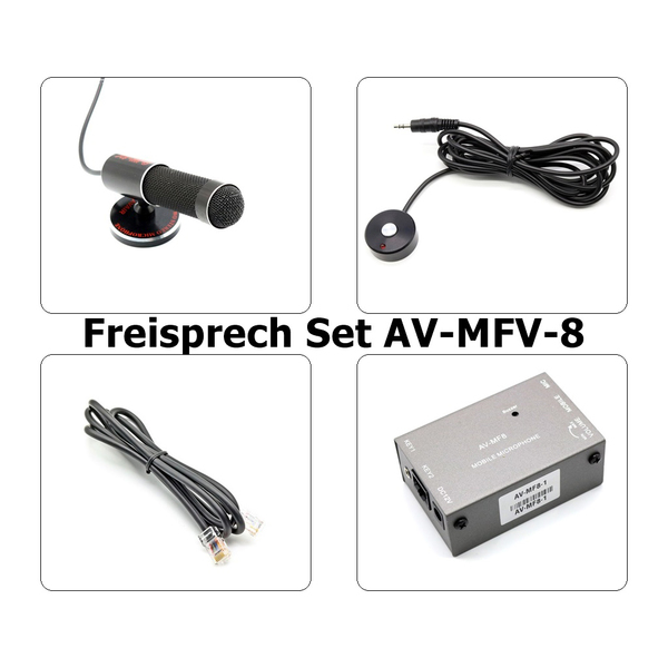 Vorschau Freisprech Set AV-MFV-8 - 8 pol. CRT2000H/SS7900