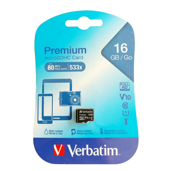 Vorschau Micro-SD Speicherkarte 16 GB (Verbatim)