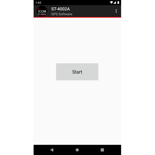 Vorschau ICOM ST-4002A GPS-Software