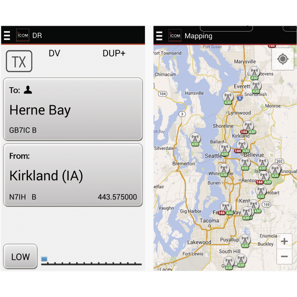 Vorschau ICOM RS-MS1A Fernsteuersoftware
