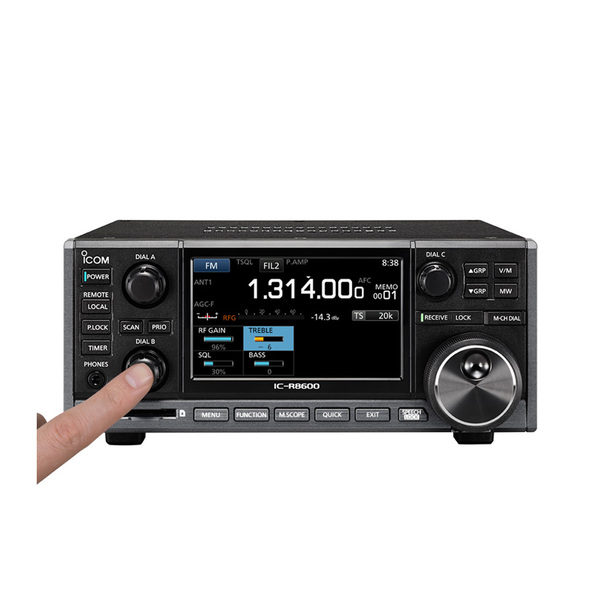 Vorschau ICOM IC-R8600 Breitbandempfänger (0,01-3000 MHz)