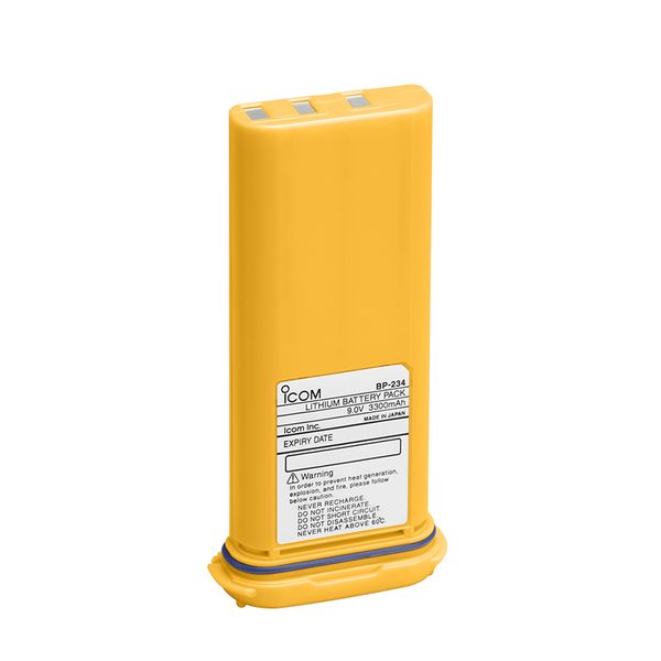 Vorschau ICOM BP-234 Lithium-Batterie (9,0V/3300mAh)