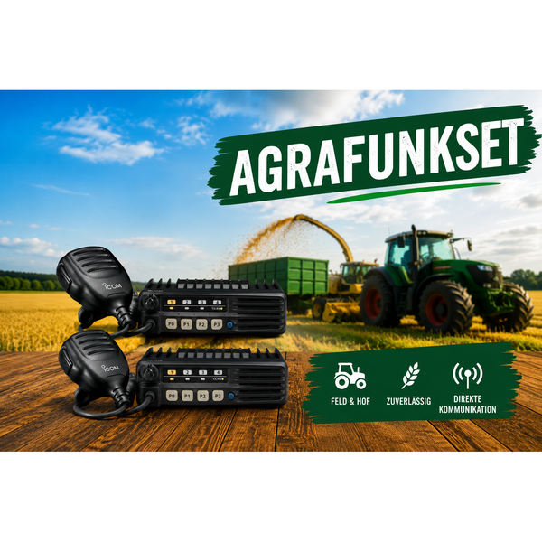 Vorschau Agrarfunkset 2 - 2 x ICOM IC-F5012 (#26) VHF-Mobilfunkgerät inkl. Mobilantennen + Programmierung