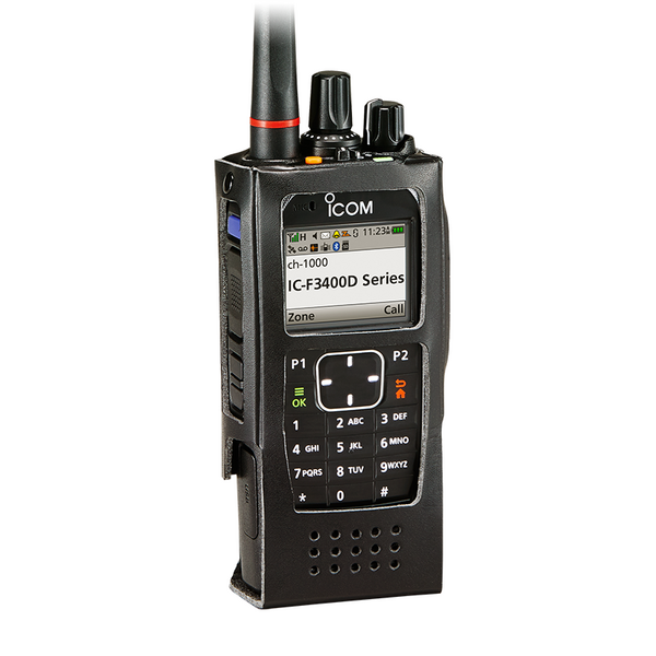 Vorschau ICOM LC-184 Ledertasche inkl. Schultertrageriemen und Gürtelschlaufe