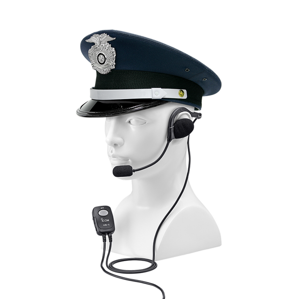 Vorschau ICOM HS-95 Ohrhaken-Ausführung mit Bügelmikrofon