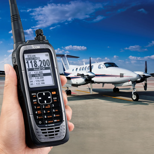 Vorschau ICOM IC-A25NE VHF-Flugfunk-Handfunkgerät (NAC & COM Kanäle)