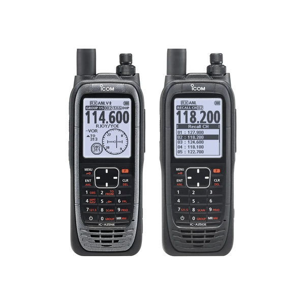 Vorschau ICOM IC-A25NE VHF-Flugfunk-Handfunkgerät (NAC & COM Kanäle)