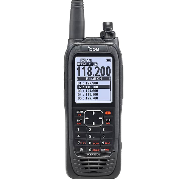 Vorschau ICOM IC-A25CE VHF-Flugfunk-Handfunkgerät (COM Kanäle)